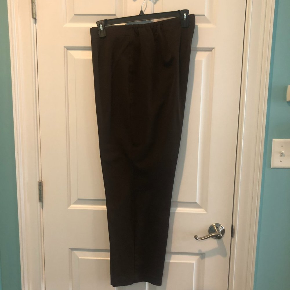 Talbot's Hampshire Pants Brown Size 18W